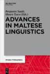 Advances In Maltese Linguistics Hardcover