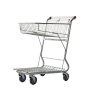 Steel Liquor Shopping Trolley Medium Metal Mesh 120L