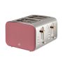 Swan Nordic 4 Slice Toaster Fuchsia Rose