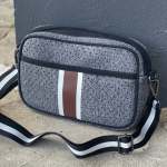 Neoprene Messenger Bag - Dark Static