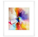 Abstract Flower Framed Print 600 X 600