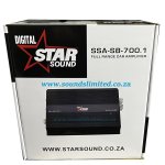 SSAD-SB-700.1 Mono Amplifier Brazilian Series Super Bass