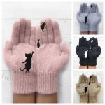 Thick Knit Gloves – Cat TKG1