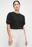 Edit Anglaise Combo Tee - Black