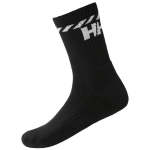 Cotton Sport Sock 3PK - 990 Black UK3-5