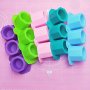 3 Grids Silicone Diamond Shaped Ice Mold Silicone Succulent Pot Mold DIY Plaster Mold
