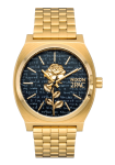 Nixon 2PAC Time Teller Gold Tone Unisex Watch A1378513-00