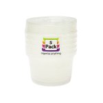 5PK 350ML Tub & Lid