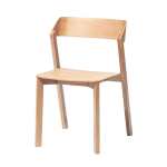 Alba Wooden Side Chair Natural Oak Or Walnut Oak - Walnut Oak