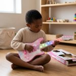 Kids Karaoke Guitar Toy Set