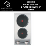 Goldair Stainless Steel 2 Plate Hob With Cp - 30CM