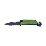 Tork Craft Green Survival Knife With Fire Starter