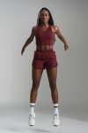 Active Shorts - XL Burgundy