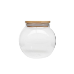 Round Jar Wooden Lid 450ML