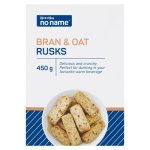 No Name Bran & Oat Rusks 450G