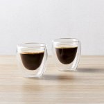 Maxwell & Williams Blend 80ML Double Wall Espresso Cups Set Of 2 - 1KGS
