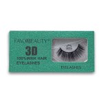 Falke False Eyelashes 100% Mink Hair Green 3D 003