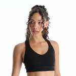 OTG Women's Zeal Rib Ruched Front Crop