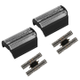 Compatible With Braun 31B Electric Shaver Mesh And Cutting Block 2 Pcs