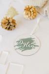 Acrylic Christmas Decorations : Green