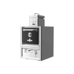 Semi-pro Roaster Charcoal Oven 580MM Black