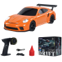 1/43 Scale Rc Micro Porsche Drift Car With Gyro Stabilisation System
