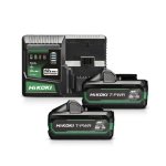 Hikoki Multi Volt Super Rapid Charger & Battery Combo 36V 4 Ah 18V 8 Ah