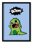 Decor Print Dino Scream - Unframed Print A3