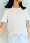 2 Pack T-shirts - White & Black Striped