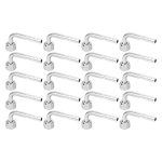 20PCS Car Air Conditioner Connector Angled 90 3 8IN Aluminum Adapter For Trucks Engineering Vehicles Ac Retrofit Quick Finger Ti
