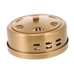 Packove 1PC Portable Moxa Therapy Box Hollow Body Moxibustion Massager Lightweight Copper Design For Easy Use For Go Healing And