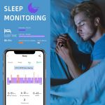 Elite Smart Health Ring With Bp Heart Rate & Sleep Tracking- Black