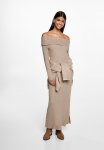 Dress Trixi - Light pastel Brown