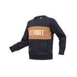 Kids Tracksuit Top - Navy & Tan - 11-12