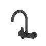 Black Luxus Kitchen Wall Type Mixer