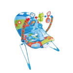 Ashcomonline Cotton Polyester Blend Bouncer Baby Music And Soothe Bouncer