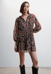 Dress Volan - Black