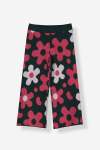 GIRLS Jacquard Pants - 10 Emerald