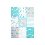 Snuggletime 4PC Quilt Set Reindeer