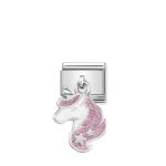 Silvershine Hanging Unicorn Link