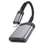 Lightning To Sd Tf Card Reader Compatible & Iphone 12|13|14 Series & Ipad
