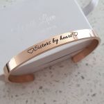 CBA101915 - Personalized Bangle Rose Gold Stainless Steel 5MMX18CM