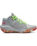 Grade School Ua Jet '21 Basketball Shoes - Mod Gray 4.5