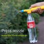 1PC Handheld Garden Sprayer - Multifunctional Manual Pressure Water Gun For Plants Lawn Care & Outdoor Use