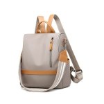 Focusbags Nylon Womens Backpack Anti-theft Water-resistant