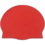 Senior Silicone Swimming Cap - Red