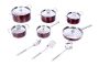 Stainless Steel Cookware Set - 15 Piece