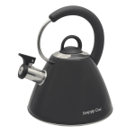 2.2L Whistling Kettle Red Beige Silver