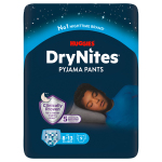 Huggies Drynites Pants Boy 8-13 Years 9 Pack