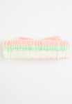 PoP Candy Striped Headband - Light Blue & Orange
